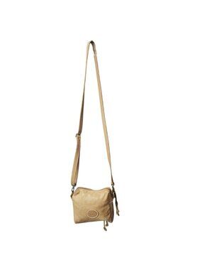 Roots Tan Crossbody Bag